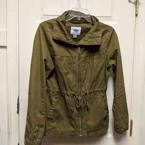 Old navy olive green field jacket